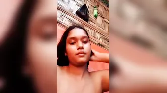 Desi Village Bhabhi Spreading Pink Virgin Chut Closeup