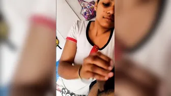 Desi Babe Oiling Hubby's Motta Lund Before Gaand Chudai