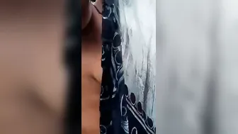 Guy Filming Bhabhi's Topless Bath With Soap And Wet Curves