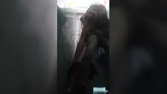 Colleagues Banging Hard In Office Toilet During Tea Time