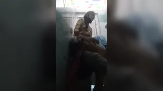 Colleagues Banging Hard In Office Toilet During Tea Time