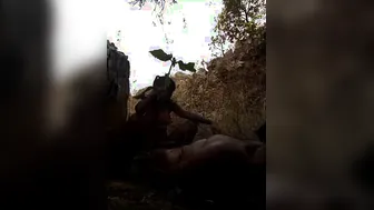 Kannada Couple Fucking Hard Against Coconut Tree In Open Fields