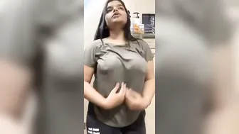 Milk Tanker Desi Babe Soaping Topless Boobs In Village Bathroom