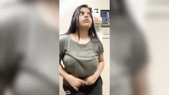 Milk Tanker Desi Babe Soaping Topless Boobs In Village Bathroom
