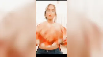 Paki Gf Squeezing Massive Boobs Teasing Boyfriend On Video Call