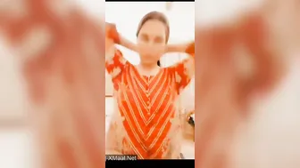 Paki Gf Squeezing Massive Boobs Teasing Boyfriend On Video Call