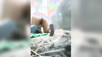 Mizo Hillbabe Spreading Legs For Wild Outdoor Chudai In Fields