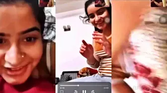 Punjabi Gf Flaunting Huge Soft Boobies Jiggling On Video Call