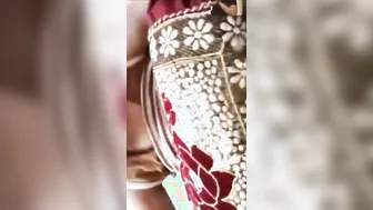 Punjabi Gf Flaunting Huge Soft Boobies Jiggling On Video Call