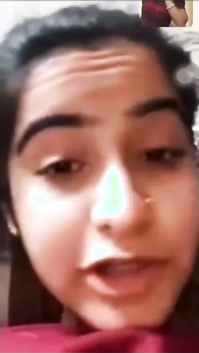 Punjabi Gf Flaunting Huge Soft Boobies Jiggling On Video Call