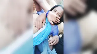 Bhabhi Riding Lund Wildly Outdoors By Village Fields On Cam