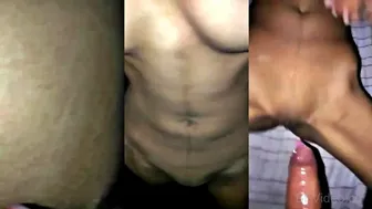 Skinny Desi Bhabhi Sneaking Neighbor's Thick Lund At Midnight In Saree