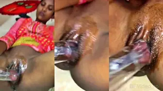 Pervert Landlord Filming Maid's Wet Chuchi While Groping Roughly