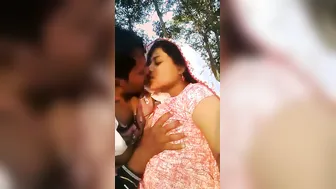 Desi Bade Boobs Dabao Outdoor Jungle Chudai Mms