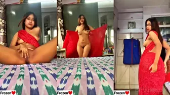 Cute Desi Gf Teasing Nipples Dropping Saree At Home