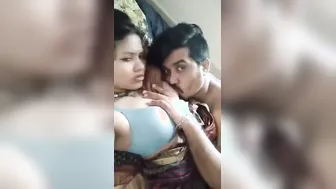Bhabhi Nursing Hubby With Milky Boobs Like Naughty Baby