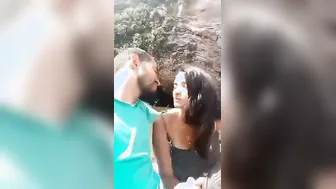 Cute Gf Bouncing On Bf's Lund In Jungle Outdoor Desi Fuck