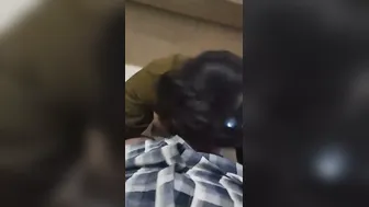 Busty Indian Gf Sucking Manager's Dick In Cheap Hotel