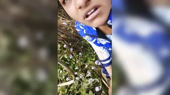 Dehati Babe Deepthroating Bf's Desi Lund Under Mango Tree