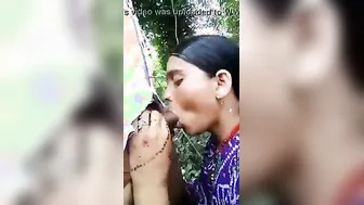 Bhabhi Blowjob To Outdoor Dehati Fuck Full Mms