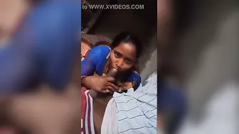 Bhabhi Deepthroating Dehati Lund In Secret Clip