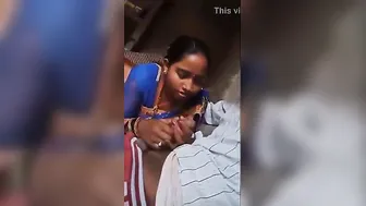 Bhabhi Deepthroating Dehati Lund In Secret Clip