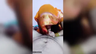 Cute Bhabhi Slurping Hubby's Laal Mota Dick Eagerly