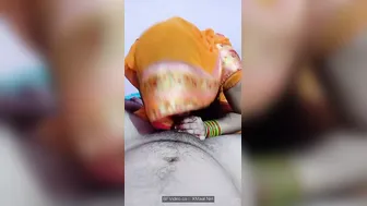 Cute Bhabhi Slurping Hubby's Laal Mota Dick Eagerly