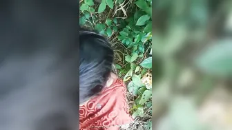 Bhabhi Gulping Desi Lund Outdoors In Jungle Mms