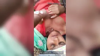 Dehati Threesome Pounding Outdoors Under Mango Tree