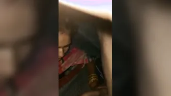 Desi Bhabhi Blowing Under Razai In Winter Night Fun