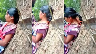 Bhabhi's Outdoor Chudai Mms With Lover In Fields Heat