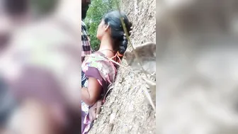 Bhabhi's Outdoor Chudai Mms With Lover In Fields Heat