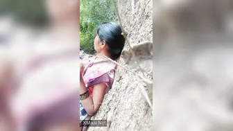 Bhabhi's Outdoor Chudai Mms With Lover In Fields Heat