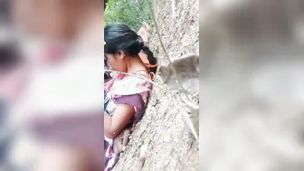Bhabhi's Outdoor Chudai Mms With Lover In Fields Heat