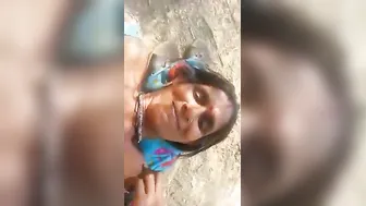 Dehati Milf Spreading Hairy Choot For Outdoor Pounding Video