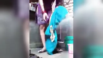 Dehati Girl Stripping Naked Before Village Pond Bath Show