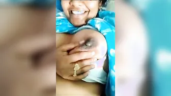 Desi Bhabhi Squeezing Milky Boobs Over Morning Chai Steam
