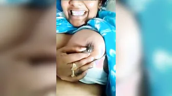Desi Bhabhi Squeezing Milky Boobs Over Morning Chai Steam