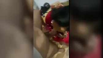 Desi Housemaid Sucking Owner's Lund Behind Kitchen Door