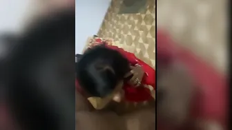 Desi Housemaid Sucking Owner's Lund Behind Kitchen Door