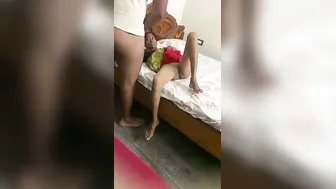 Owner Drilling Maid's Wet Pussy Missionary Style Thrusts