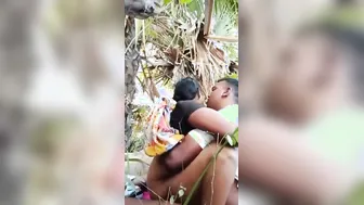 Desi Pair Humping Wild Under Mango Tree Passion Heat