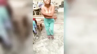 Gf Leaking Sexy Mms Spreading Legs Wide Open Play