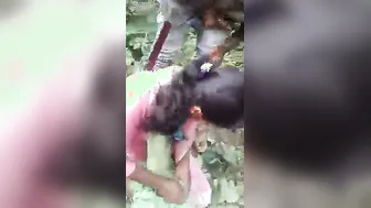 Desi Village Sluts Gangbanged Wildly In Forest Orgy Fun