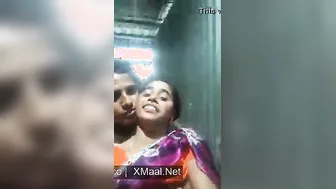 Desi Couple's First Cam Fuck Moaning In Missionary Heat