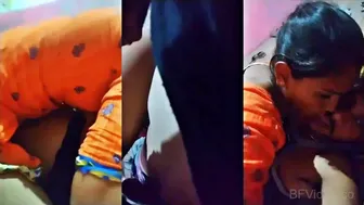 Desi Babe Kissing Passionately Riding Bf's Hard Desi Dick