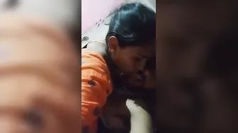 Desi Babe Kissing Passionately Riding Bf's Hard Desi Dick