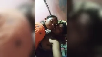 Desi Babe Kissing Passionately Riding Bf's Hard Desi Dick