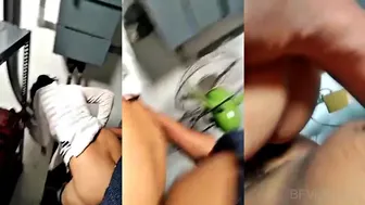 Desi Nurse Bent Over Desk Getting Railed By Horny Doc